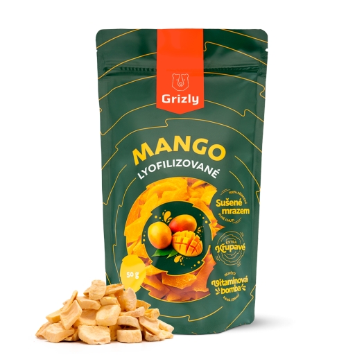 Mango lyofilizované